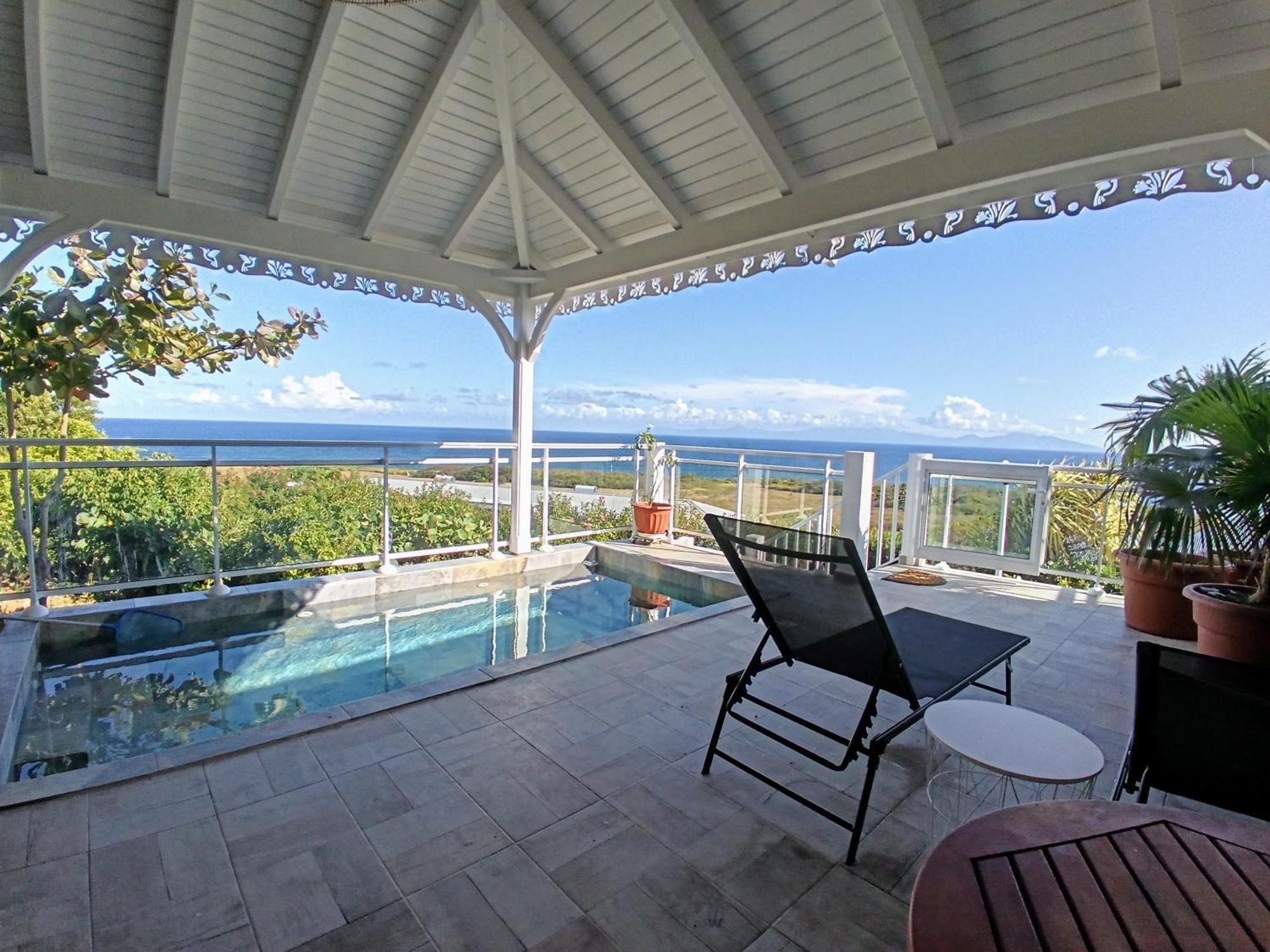 Aux Colibris Amoureux : Loft De Standing Avec Vue Mer Grand-Bourg  ภายนอก รูปภาพ